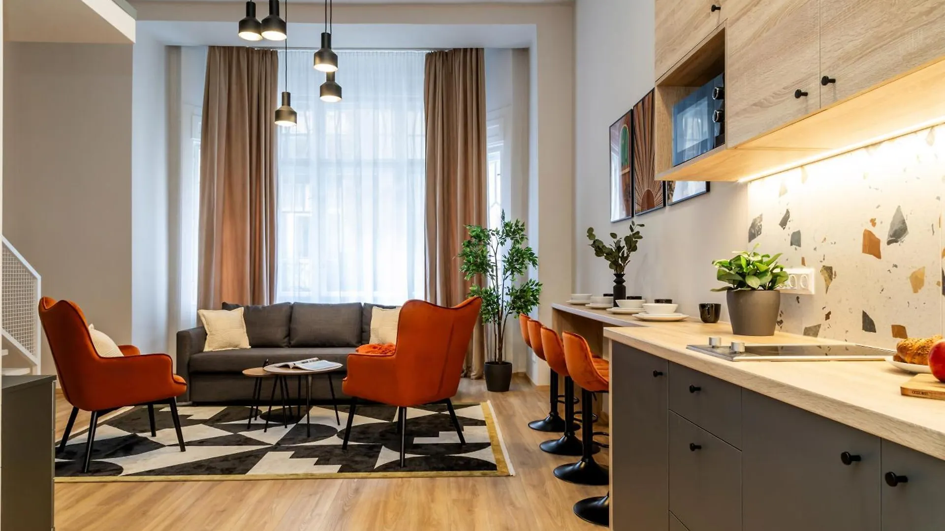 Fusion Apartments In Downtown بودابست